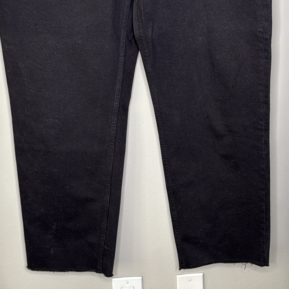 Everlane The Way High Straight Leg Jean in Coal Women's Size 33 Long Like New - Picture 4 of 11